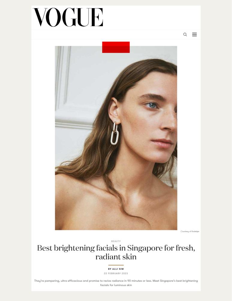 Best brightening facials in Singapore for fresh, radiant skin