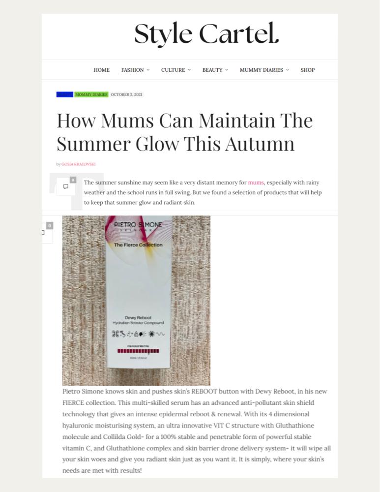 How Mums Can Maintain The Summer Glow This Autumn