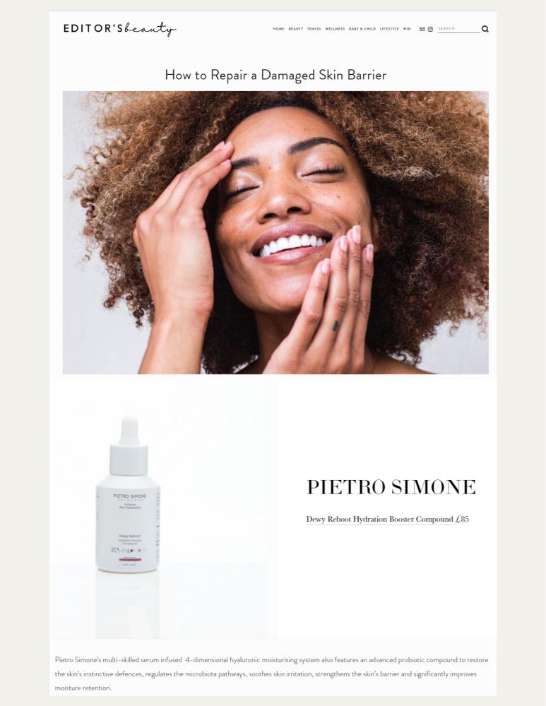 How to Repair a Damaged Skin Barrier