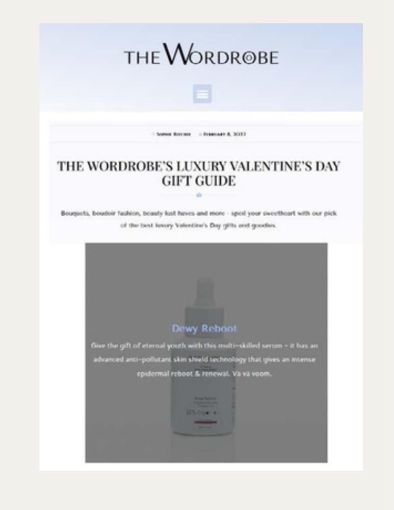 The Wordrobe’s Luxury Valentine’s Day Gift Guide