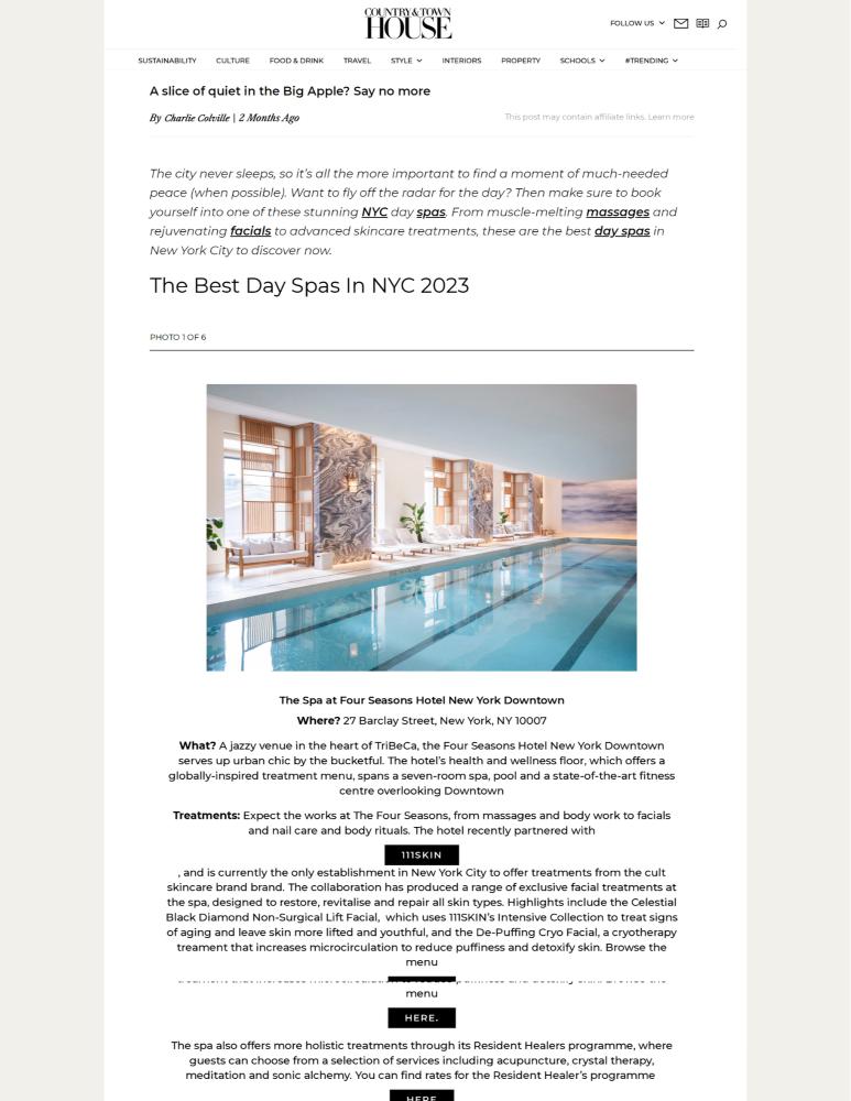 The Best Day Spas In NYC For Urban Relaxation